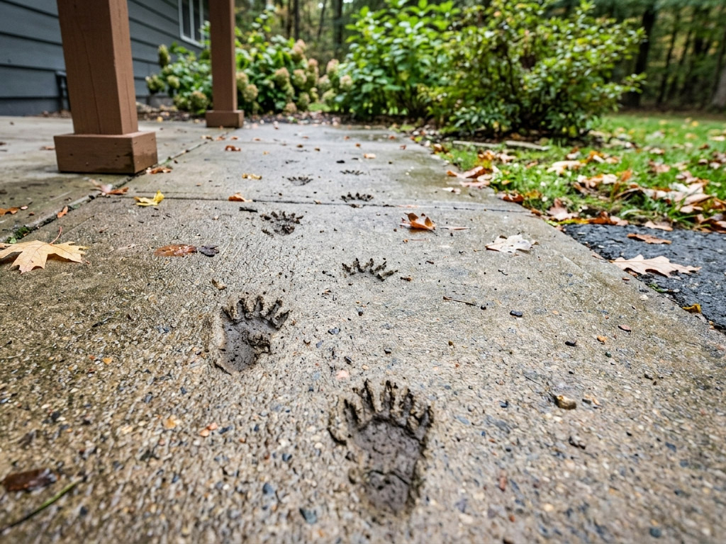 Tracks Or Smudge Marks
