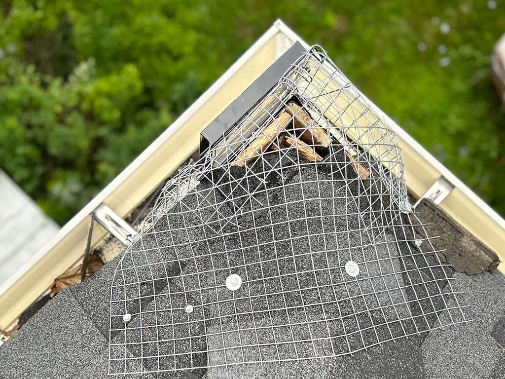 Visible Gaps Or Damage Near The Roofline