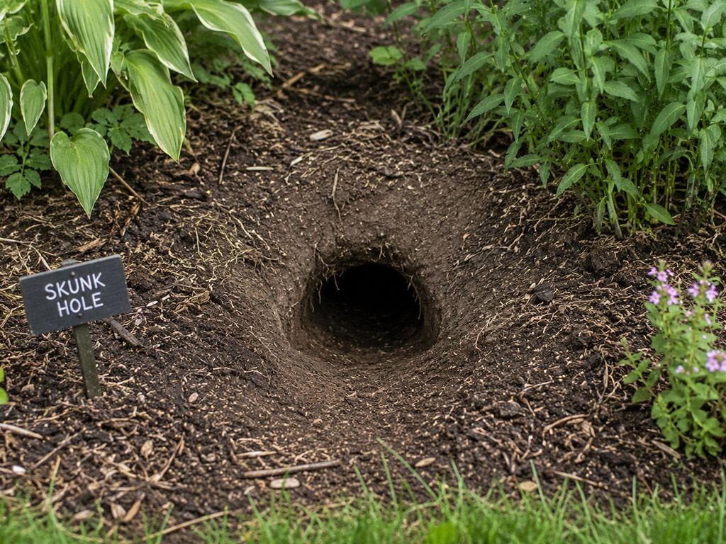 Small Holes In Your Lawn Or Garden