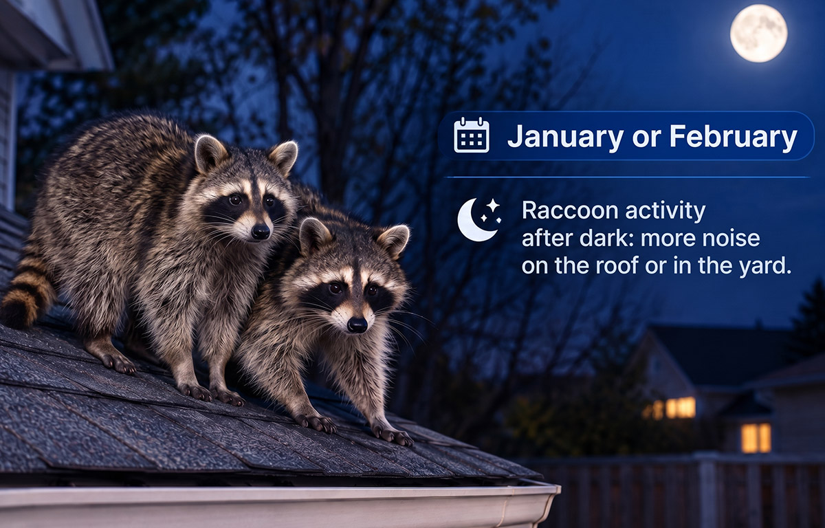 Raccoon Mating Season In Mississauga Signs To Watch For